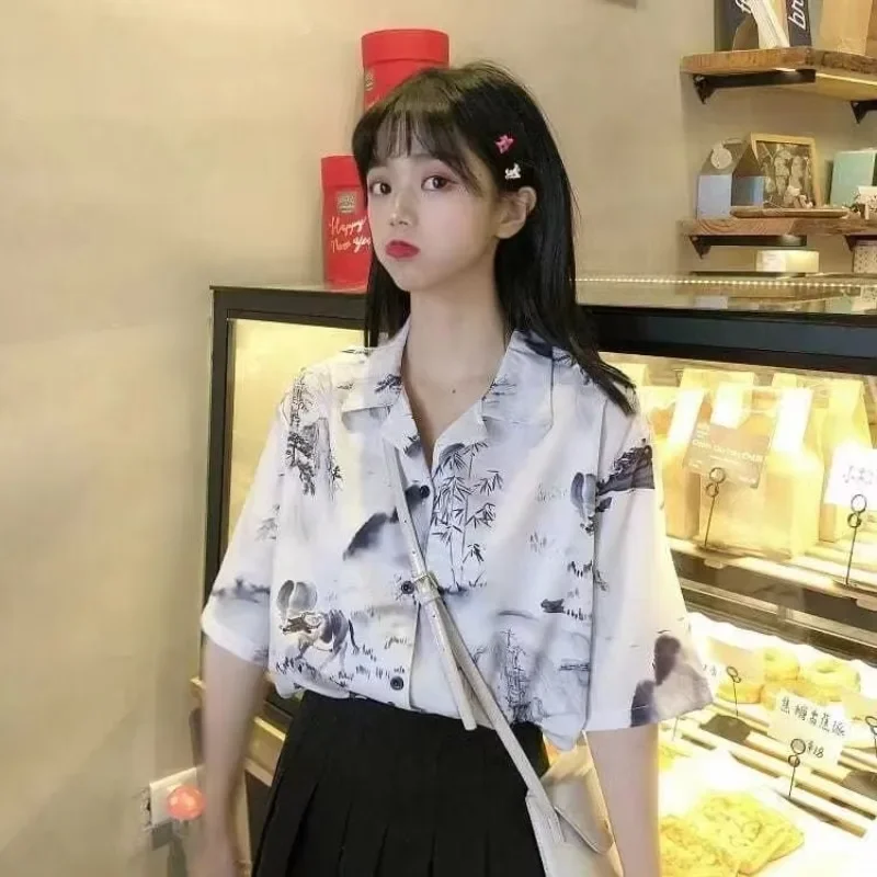 

Shirts Women Chiffon Layered Sleeve Tapered Fit Summer Cruise Elegant Resort Blouse For Fashion-forward Ladies Holiday Use