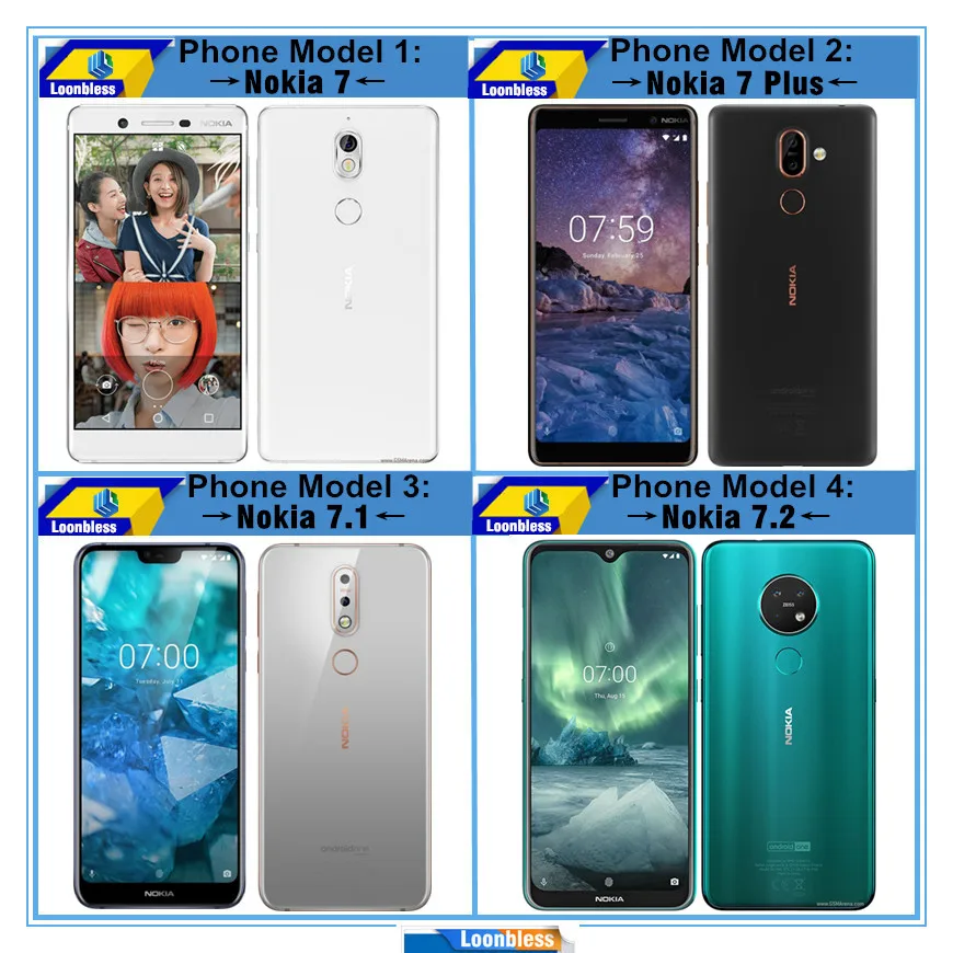 เคสแบบฝาพับสำหรับโทรศัพท์ Nokia 7.2เคสโทรศัพท์ ETUI Nokia 7.1 Nokia7.1 Nokia7ทั่วโลก NOKIA 7 plus เคส Nokia7.2 fundas