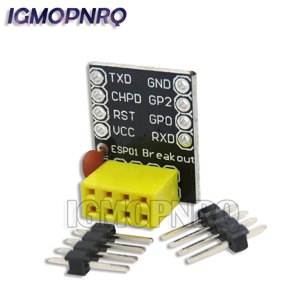 5PCS ESP-01 ESP-01S Model Of The ESP8266 Serial Breadboard Adapter To WiFi Transceiver Module Breakout UART Module