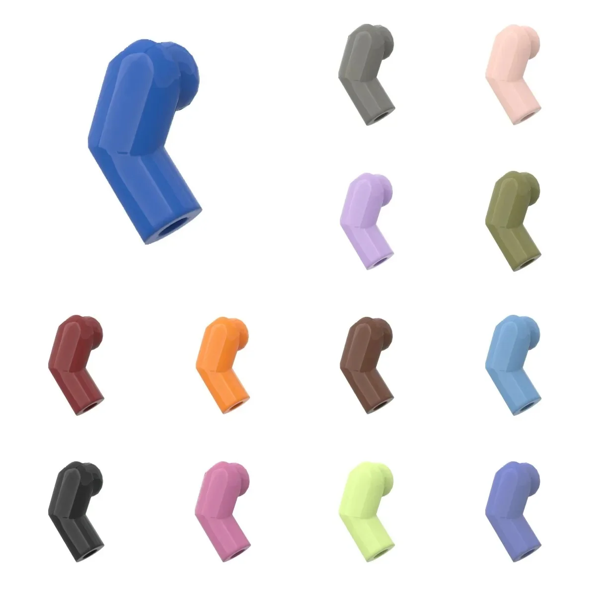 100pcs DIY MOC For 982 Building block parts For Body Part Arm, Right