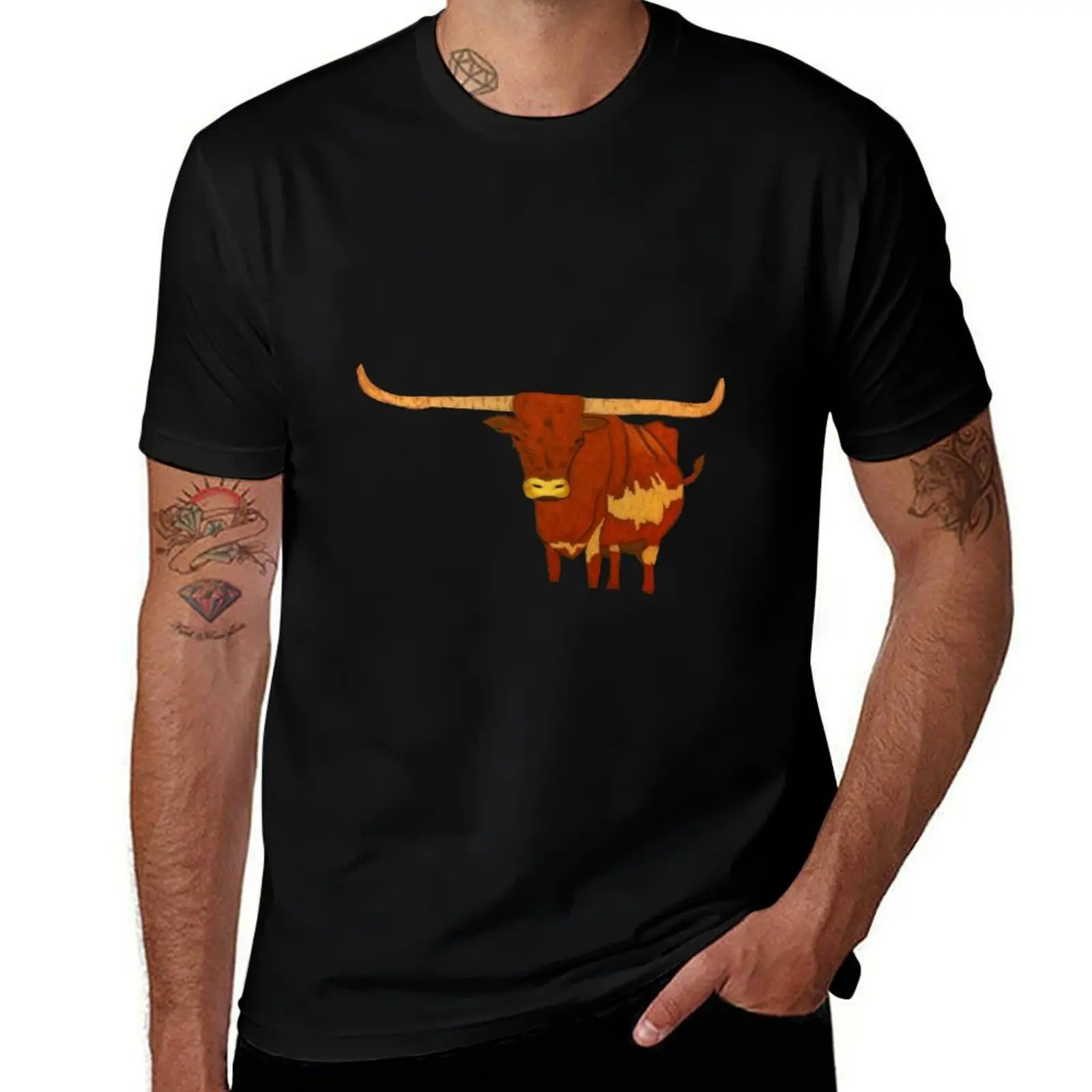 

Debbie's longhorn T-Shirt Outdoor Sports Lightweight Tee