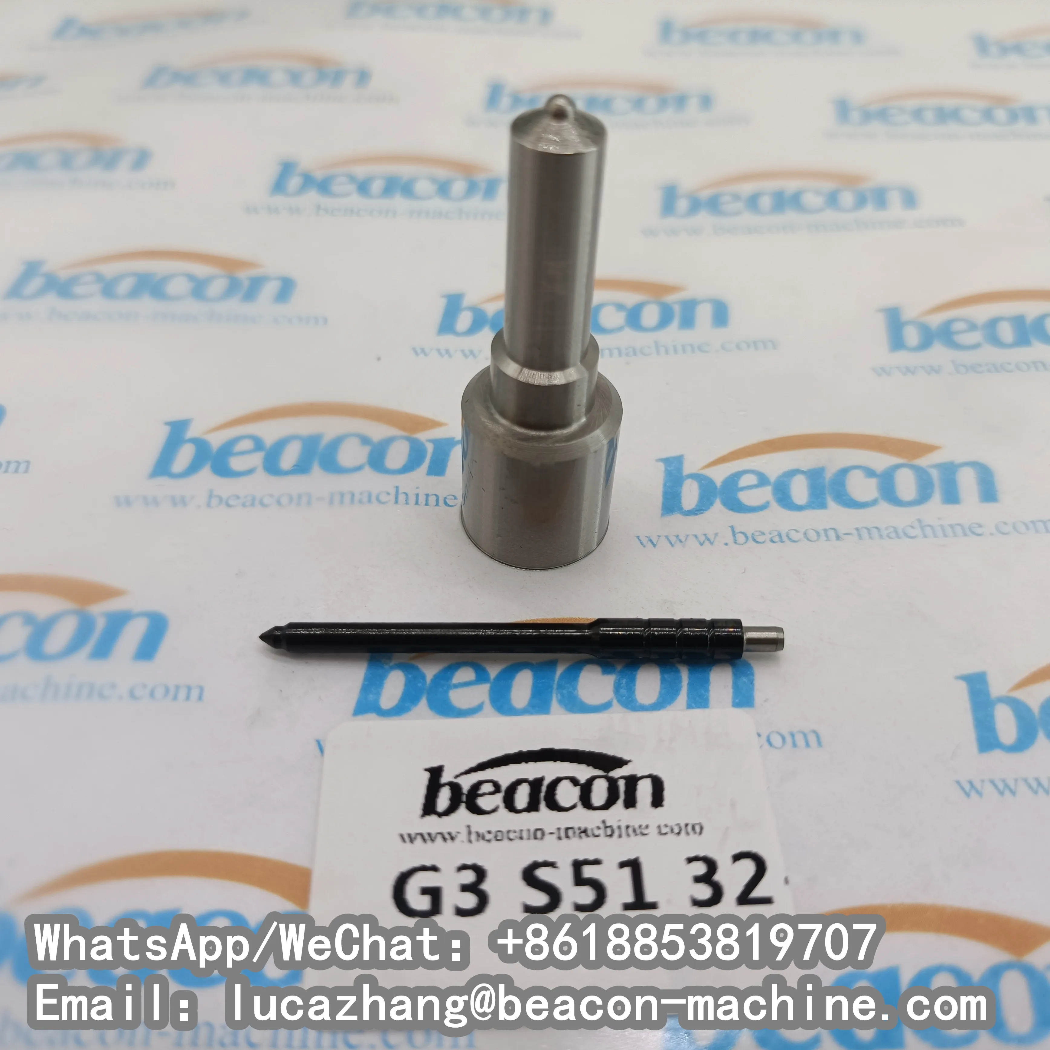 Beacon New G3S51 293400-0510 Diesel Nozzle for 295050-1050 16600-5X30A Common Rail Fuel Injector