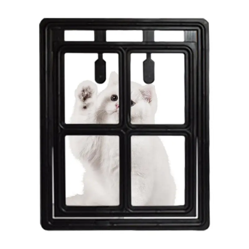 Magnetic Pet Door Weatherproof Pet Door Easy Setup Pet Door Pet Supplies Pet Safe Doggie Door For Dog Cat Kitten For Indoor