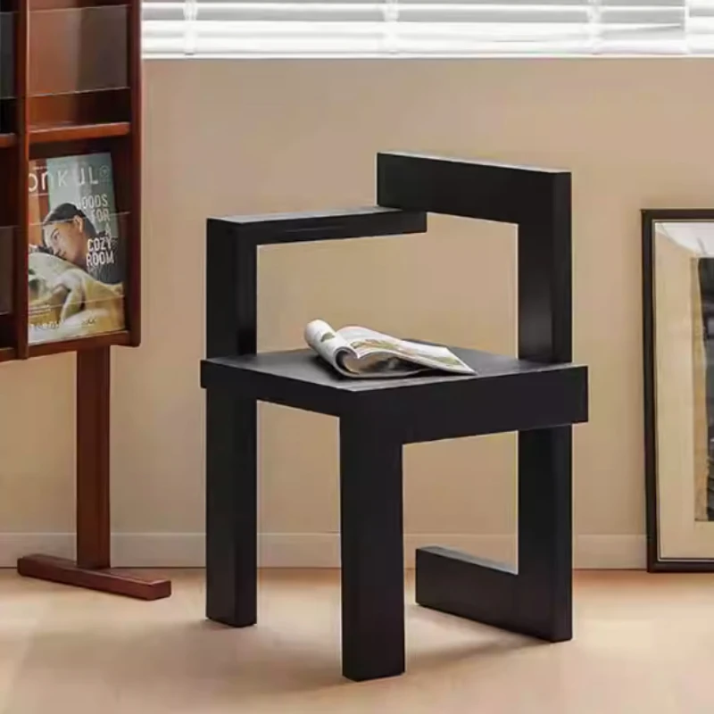 Silla de Comedor marrón minimalista de roble, Silla de Comedor de lujo moderna rústica nórdica de madera, Silla resistente Para Comedor, muebles Para el hogar