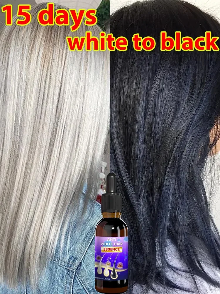 Anti Gray Hair Serum White Darkening Natural Hair Color