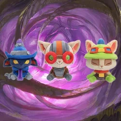 Yordle Teemo Veigar Ziggs Plush Genuine Original Packaging Brand New