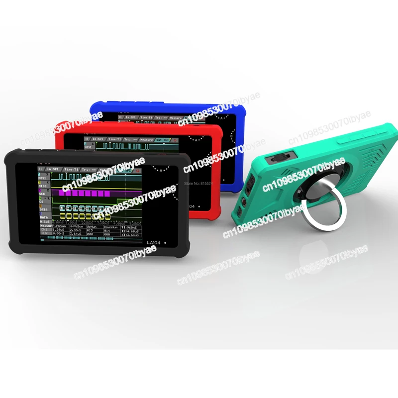 محلل منطق رقمي صغير DSO LA104 شاشة 2.8 بوصة 4 قنوات SPI IIC UART قابل للبرمجة 100 ميجا هرتز معدل أخذ العينات القصوى #4