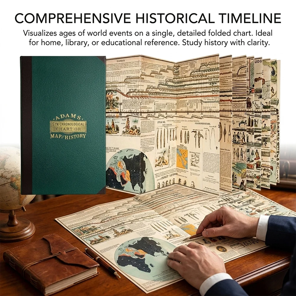 Adam’s Synchronological Chart: A Cartographic Timeline of Global History