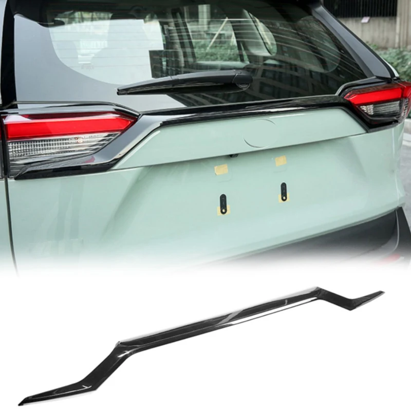 

ABS Rear Door Trim Tailgate Molding Trim For Toyota Rav4 Hybrid 2019 2020 2021 2022 2023 2024