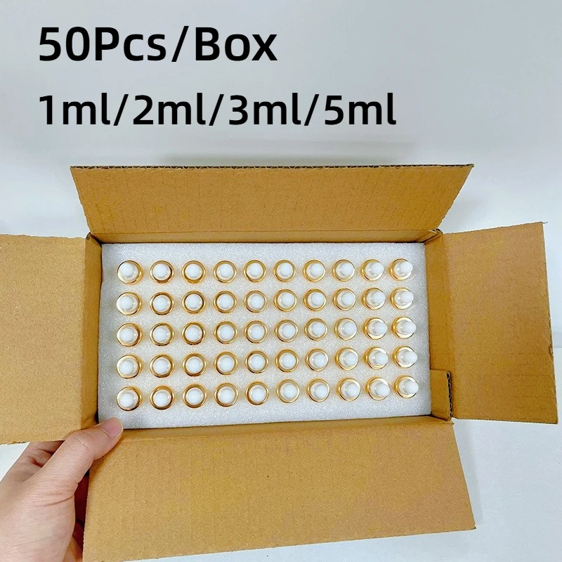 

50 шт., 1 мл/2 мл/3 мл/5 мл, коробка, прозрачные мини-стеклянные бутылки-капельницы, маленькие со стеклянной пипеткой для глаз для образцов эфирных масел, путешествий