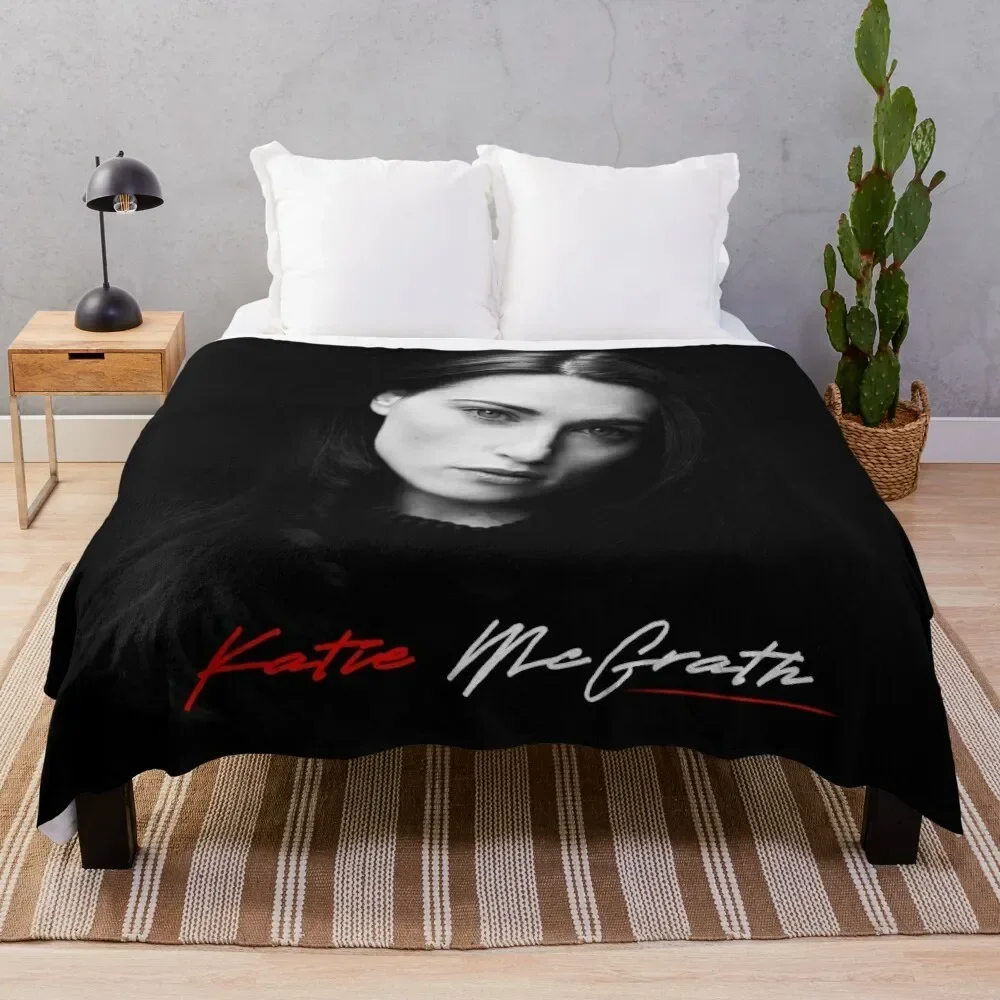 Katie McGrath morgana Throw Blanket Hairys For Decorative Sofa Kid'S halloween Blankets