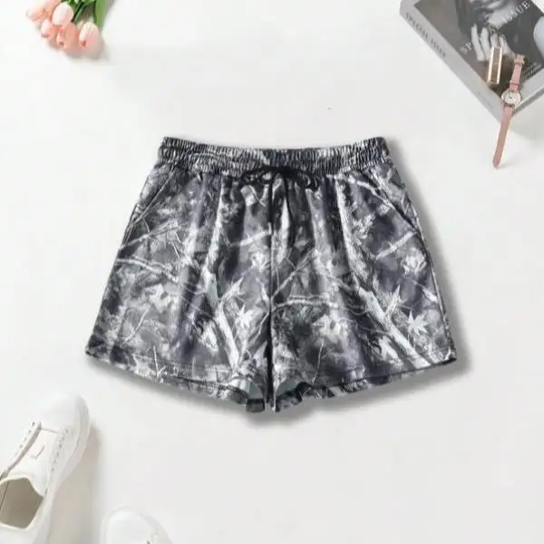 الرجال التمويه طباعة orts المرأة مربوط السراويل سراويل تقليدية منتصف العمر المواد البلاستيكية المواد الأخرى00% منخفضة الخصر