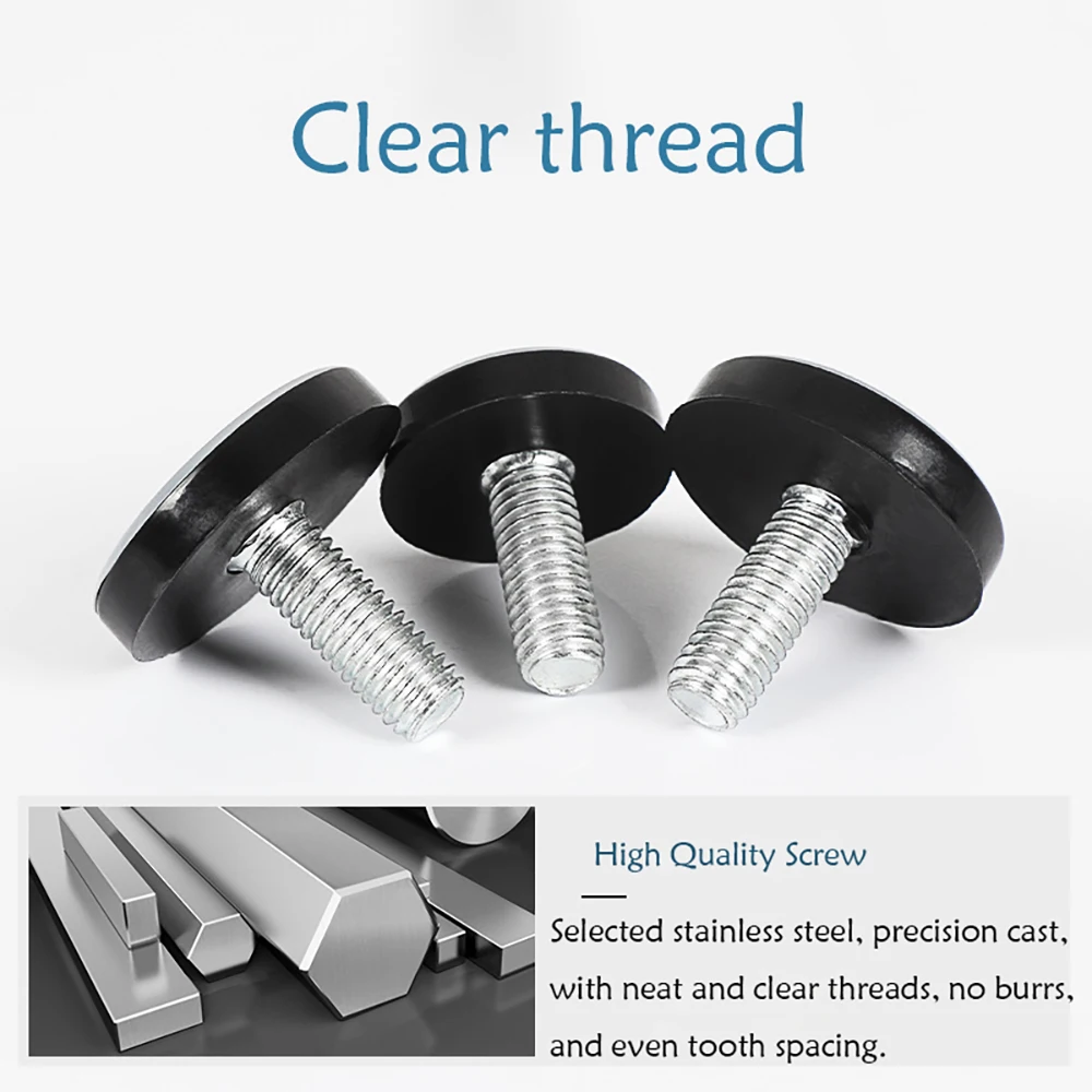 1-100Pcs 16/20/22/25/28/30mm Furniture Adjustable Foot Help Sliding Mat Table And Chair Easy To Move Adjusting Floor Protection