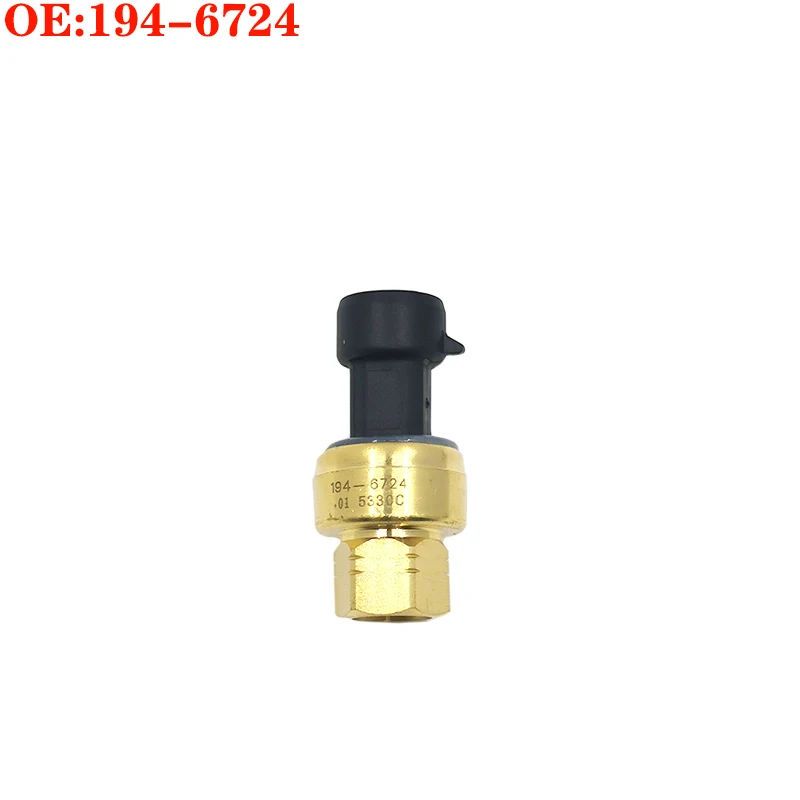 Construction Machinery Parts Excavator Accessories Suitable for Caterpillar Pressure Sensor (Without Wire) 194-6724 1946724 New