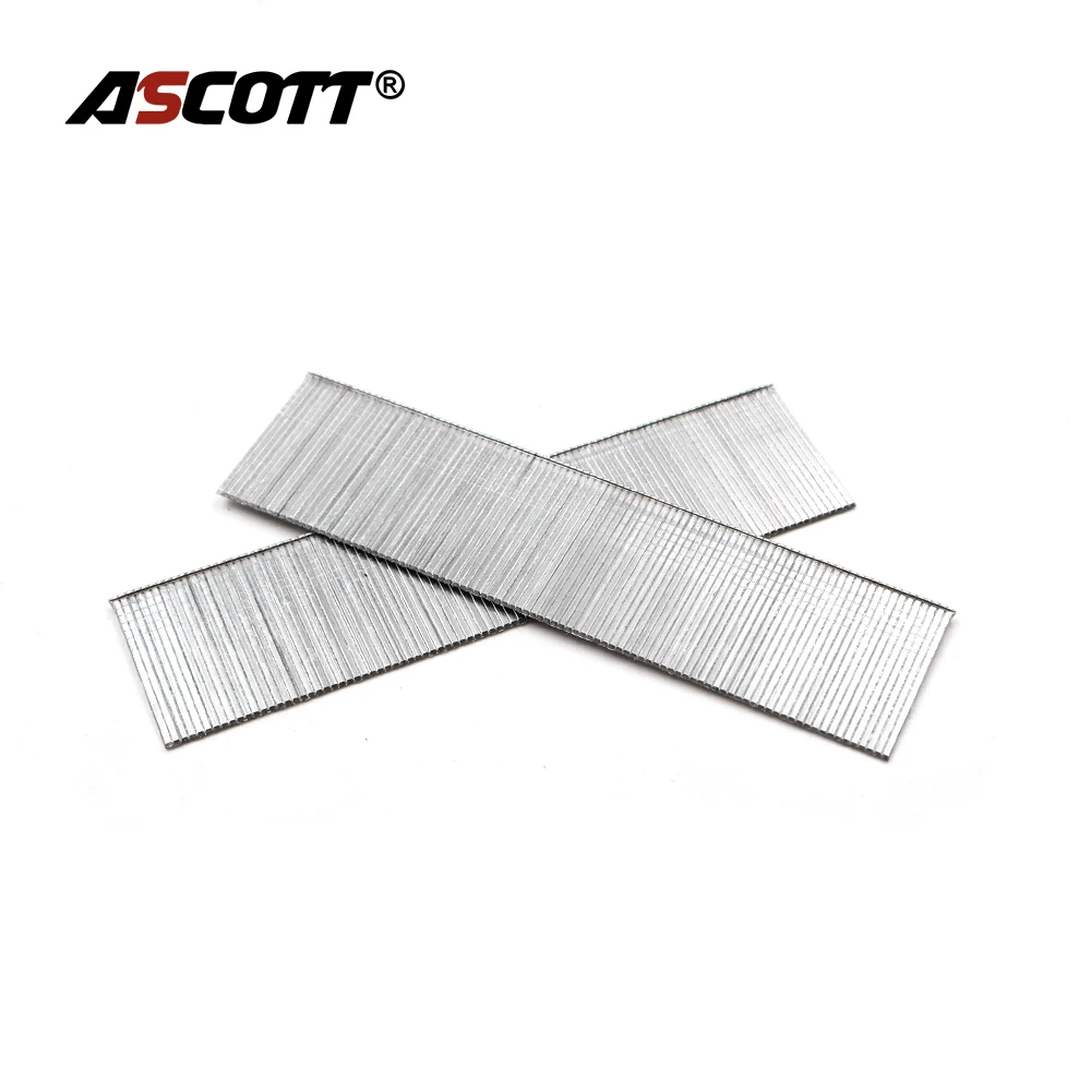 5000pcs 18Ga Brad Nails 30/40mm Galvanized Straight Nails F30 F50 Finish Nail Gun Nails for Furniture Decoration Woodworking
