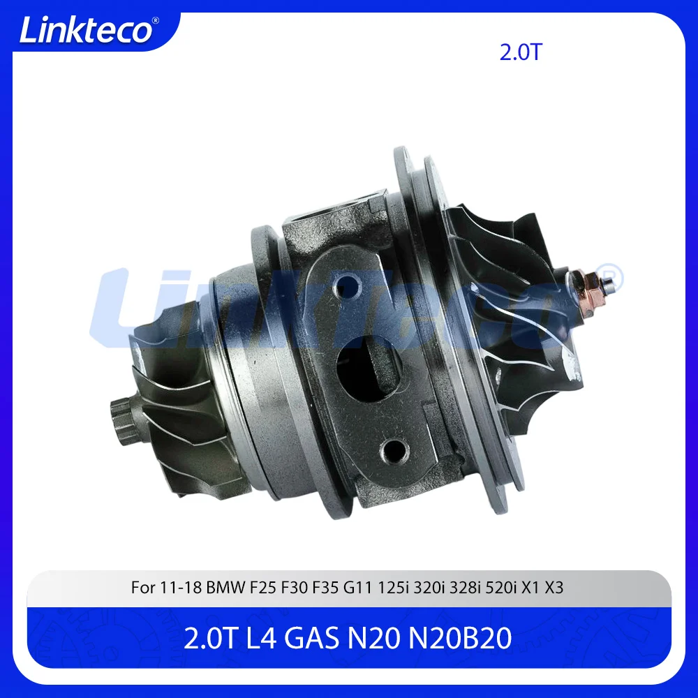 

Engine Part Turbocharger Core Fit 2.0 T L L4 GAS N20 N20B20 For 11-18 BMW F25 F30 F35 G11 125i 320i 328i 520i X1 X3 2.0T 2.0L