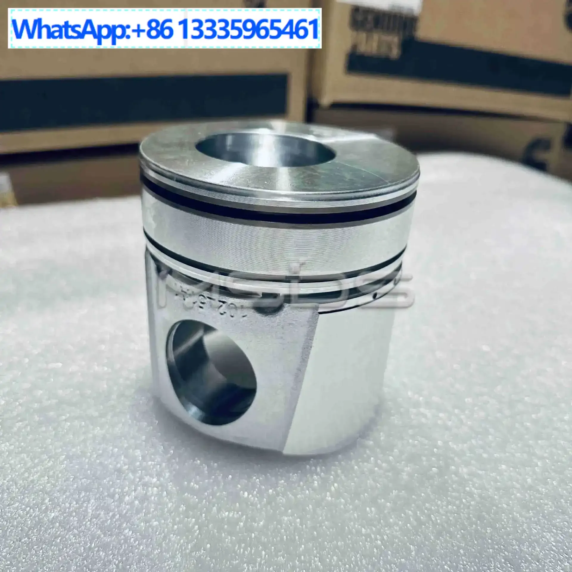 

2Pcs for Cummins engine construction machinery piston 4089461 Electronically controlled ISBE excavator piston 3957419