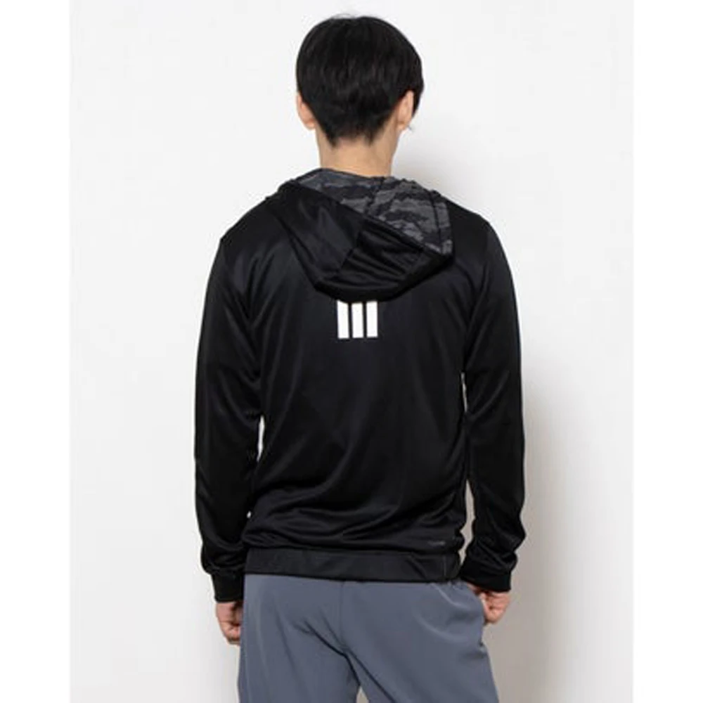 Adidas CAMO FZ HD Sports Windbreaker Jacket Lightweight, Durable, and Perfect for Active Lifestyles and Everyday Wear