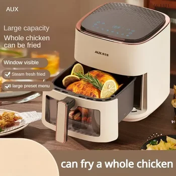 Image Household fully automatic multifunctional air fryer. large capacity. Oil-free and low-fat.