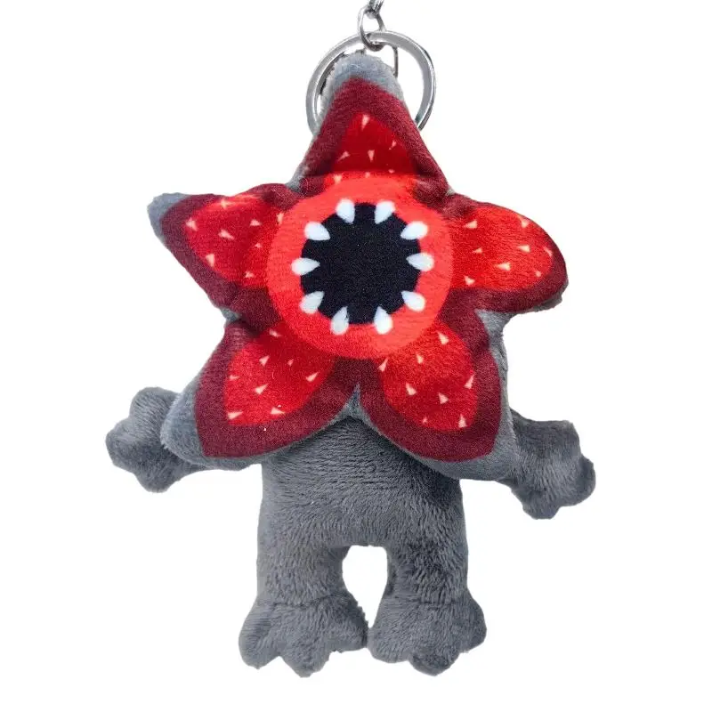 [JT] 1 Pezzo Portachiavi con Ciondolo Peluche a Forma di Pianta Carnivora da Gioco Cartoon, Decorazione per Zaino