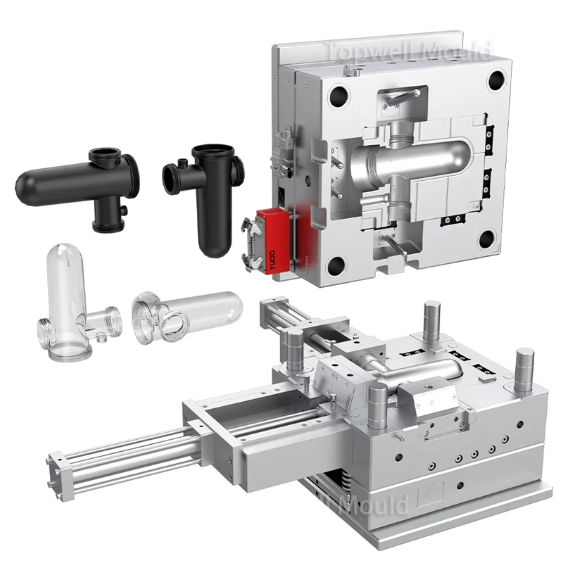 China Manufacturer Custom Mold Stamping Die Extrusion Blow Molding Machine Mold Maker Plastic Injection Mould Molding