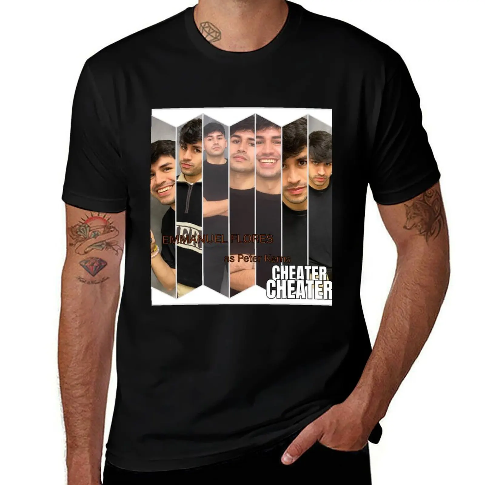 ‘Cheater, Cheater’ Emmanuel Flores as Peter Kerns T-Shirt anime t shirts oversize T-Shirt