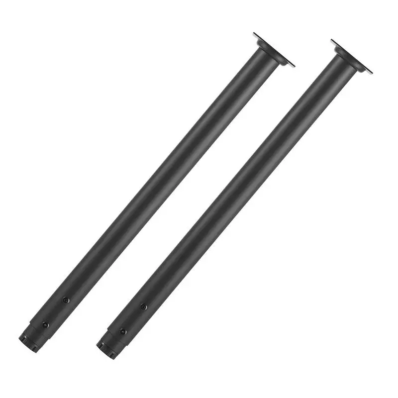 

Free Shipping-Adjustable Table Legs, 24-40 in Round Steel Furniture Legs, 1200 lbs Max Load Heavy Duty, Quick Installation, Idea