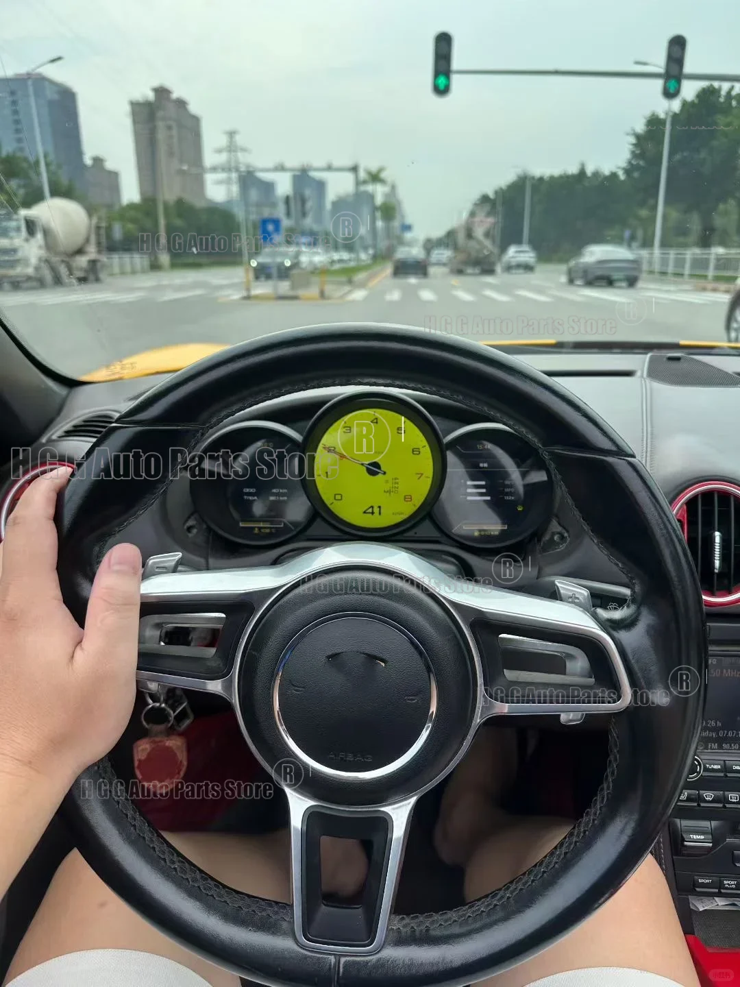 

Для Porsche 987 Boxster Cayman 2005-2012: Цифровая приборная панель (LCD) с виртуальным кокпитом, спидометром и Linux-панелью