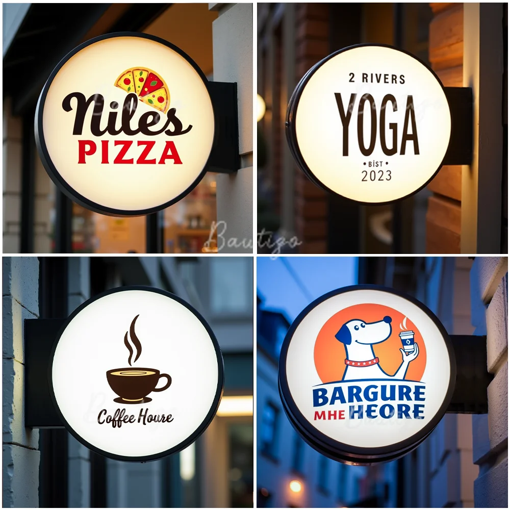 Custom Bright Logo Letters Wall Letter Led Sign Personal Design Signage Business Acrylic Neon Light Outdoor Home Luminous Signs