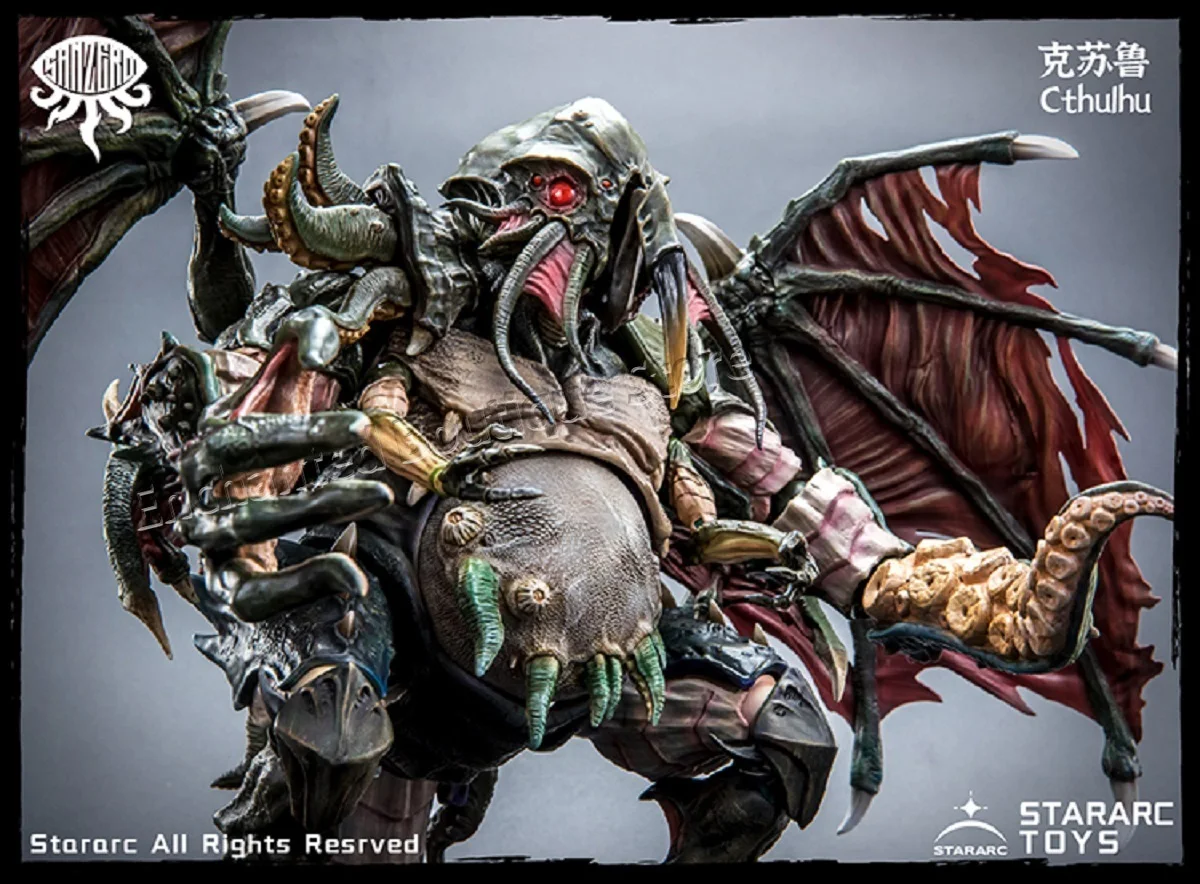 

Фигурка монстра из фильма ужасов «Космизм»: 28 см, в наличии, модель игрушки «Страх неизвестного»