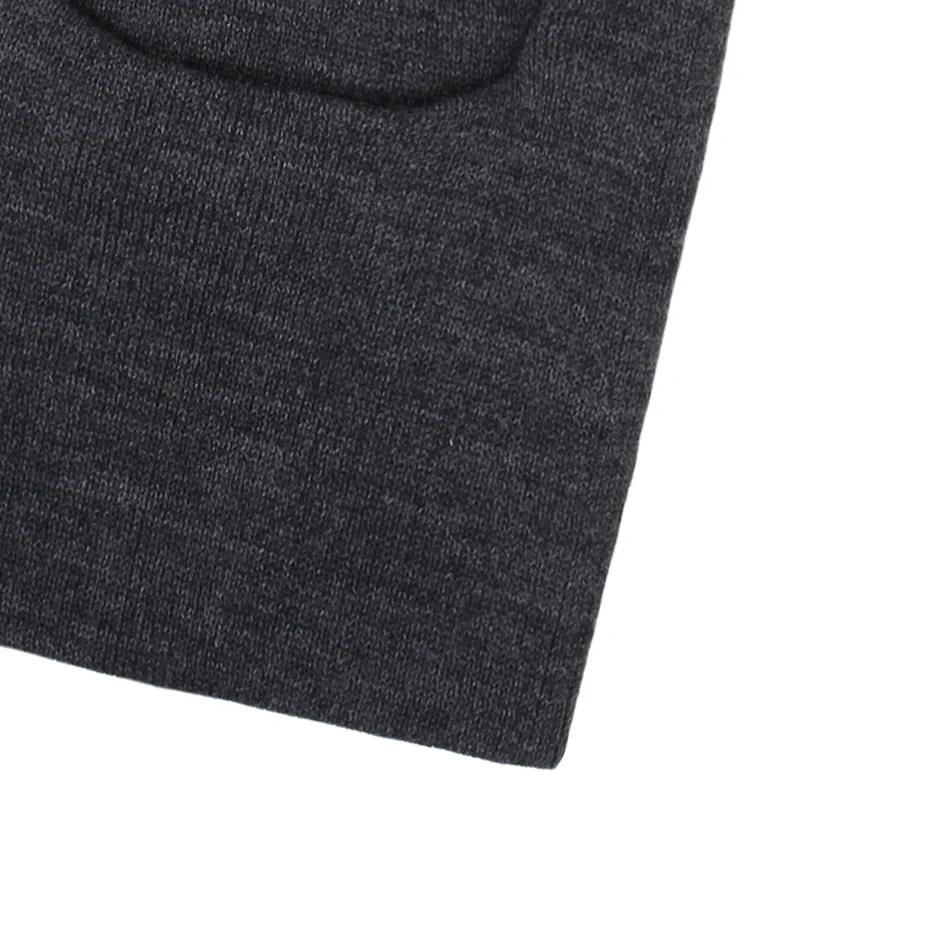 الأطفال مزدوجة الكرة سدادات حماية الأذن قبعة الطفل غزل متماسكة قبعة بالاكلافا الخريف بلوفر شتوي هدية الكريسماس الاطفال 1 قطعة قبعة #6