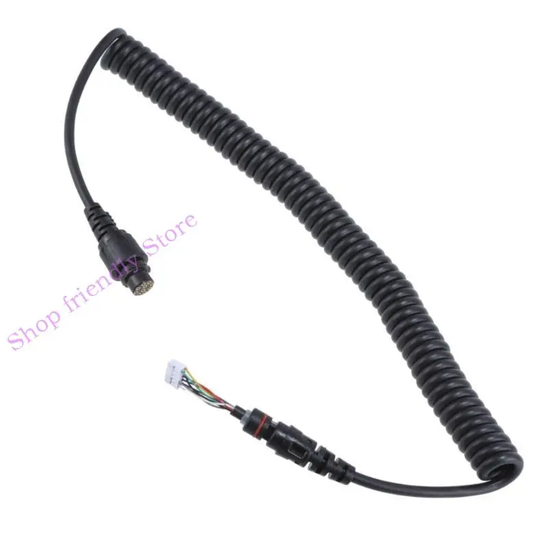 

594A Гибкая линия двухсторонняя радиоактивные динамики кабель для MD780 MD780G MD782 RD982 MD680 RD980 Walkies Talkies