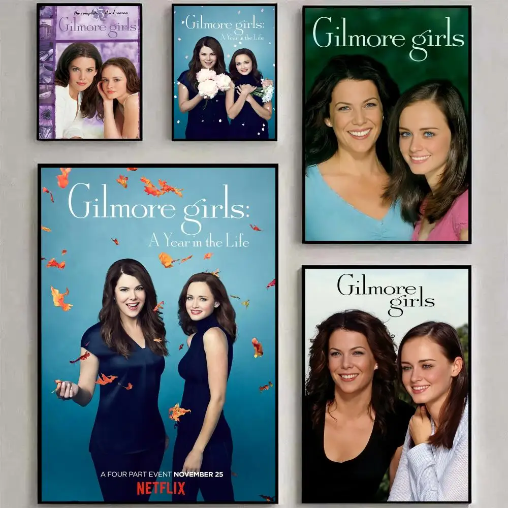 Gilmore Girls Tv Play Family Comedy Poster HD Prints Painting Wall Art For Living Room Home Bedroom Decoration
