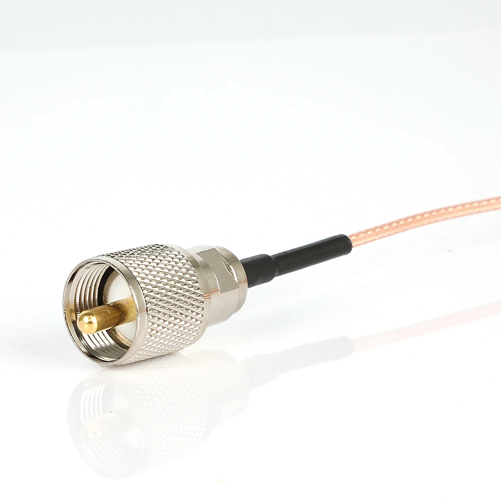 Pink 5 Meter 316 Coaxial Cable UHF/PL-259 Male to Female for QYT KT-8900 YAESU ICOM KENWOOD Mobile Radio Walkie Talkie Antenna