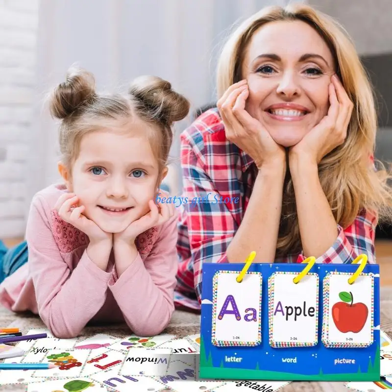 C7AB Multitheme Language Cards 78PCs Alphabets Vocabulary Set For Early Education