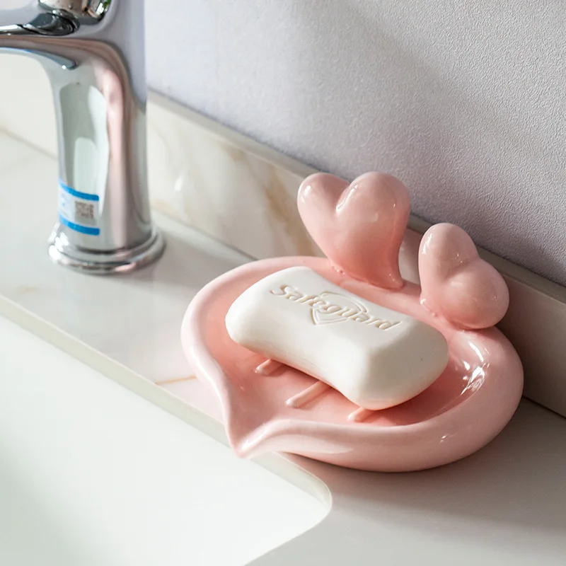 WHYOU-Creative Ceramic Soap Ho – Wedding Bathroom Supply Kit recenzja i cena