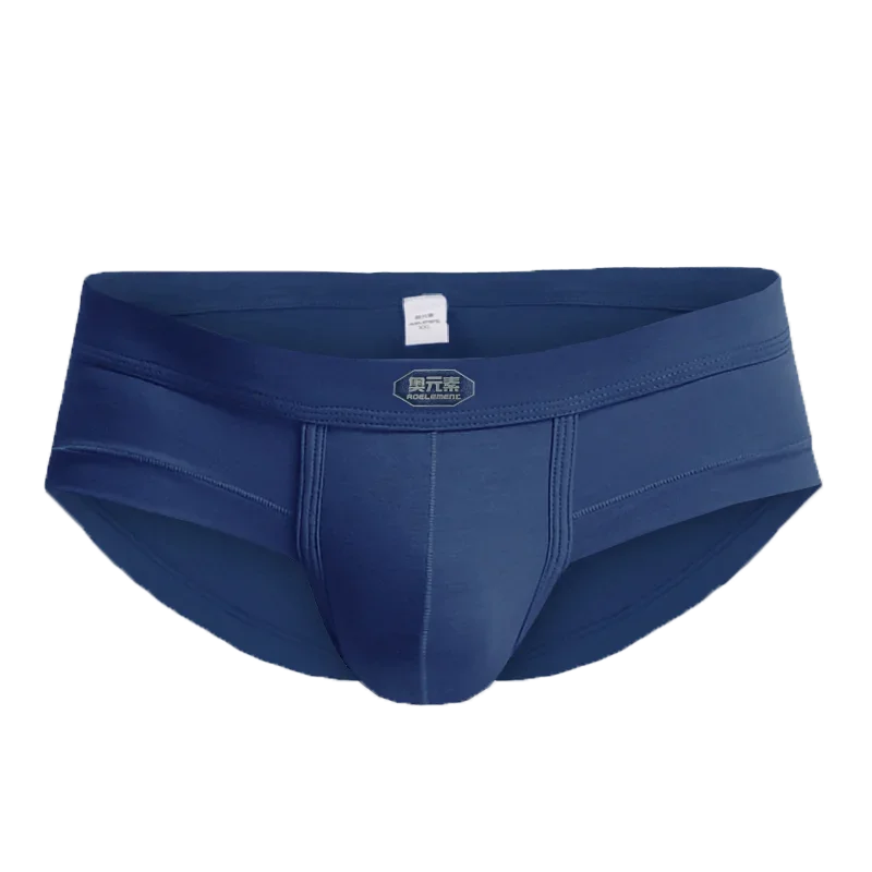 

3PC Men's briefs U convex Modal briefs Men's sensible pouch sports wicking sweat breathable mid-waist shorts