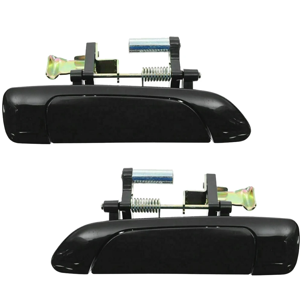 2Pcs/lot Rear Exterior Outside Door Handles Set Black LH RH New For 2001 2002 2003 2004 2005 Honda Civic