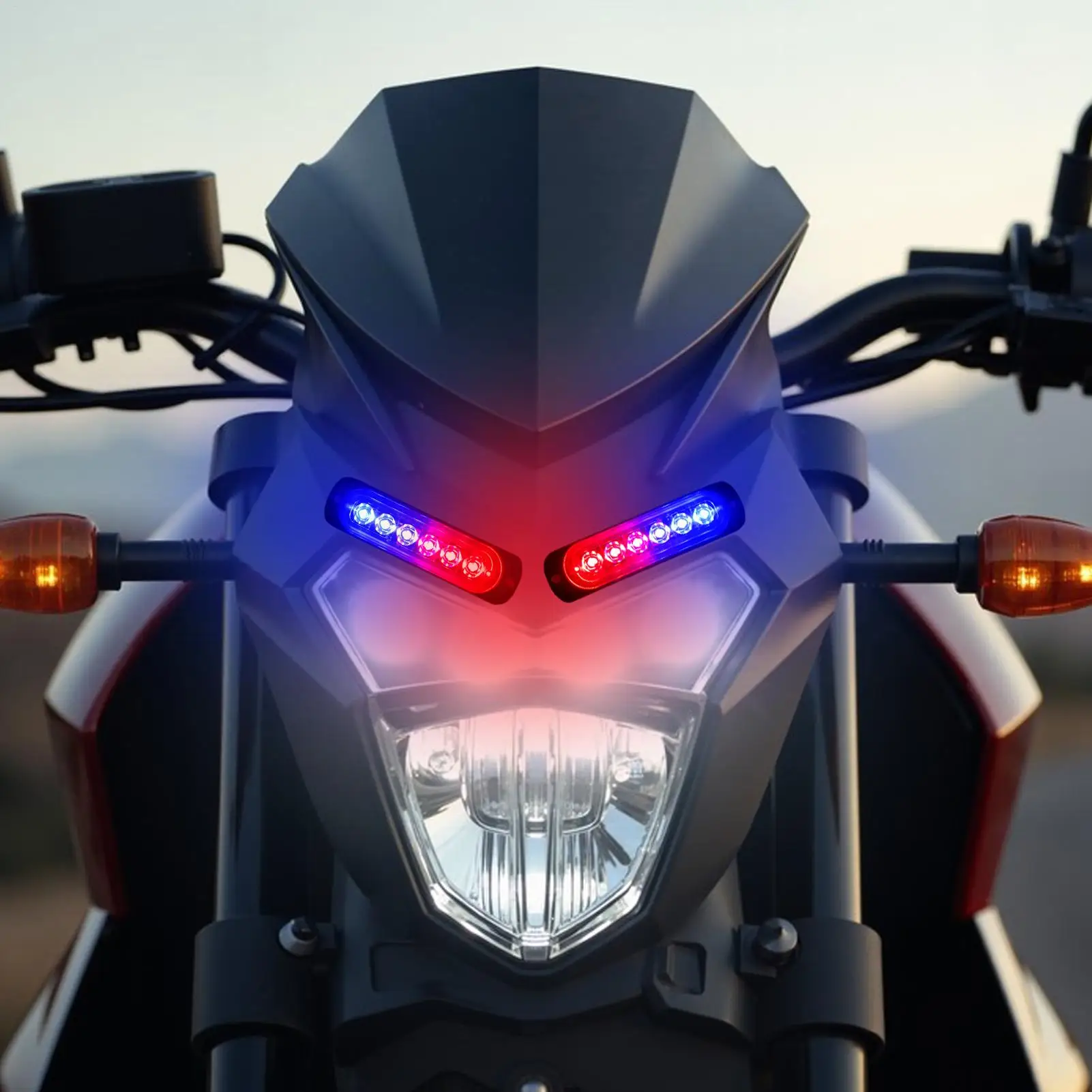 LED Lights For Truck Bright 6-LED Strobe Light Automotive Auxiliary Parts For Ambulance Fleet Road Boat Motorcycle Highway