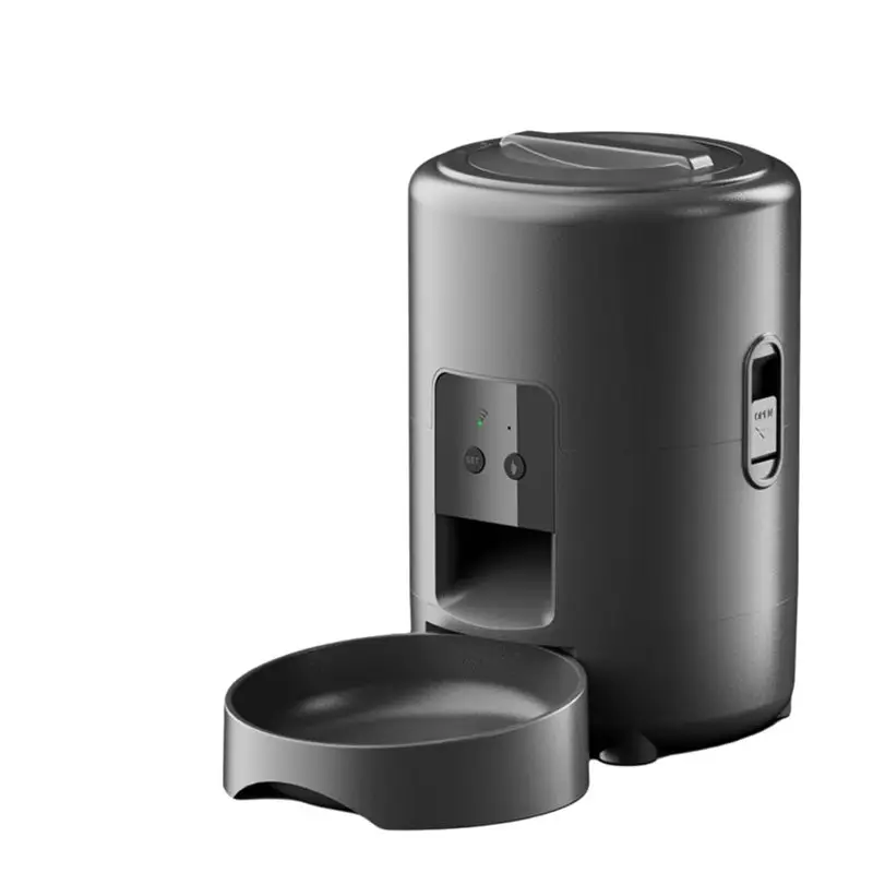 2L Automatic Smart WIFI Button Cat Feeder Pet Food Dispenser For Dry Food Cat Dogs Kibble Dispenser Pet Food Bowl-A57M