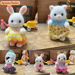 Original 5-10cm Sylvanian Families Anime Figures Animal Set Doll Girl Toys Room Ornament Collectible Birthday Toy Custom Gifts