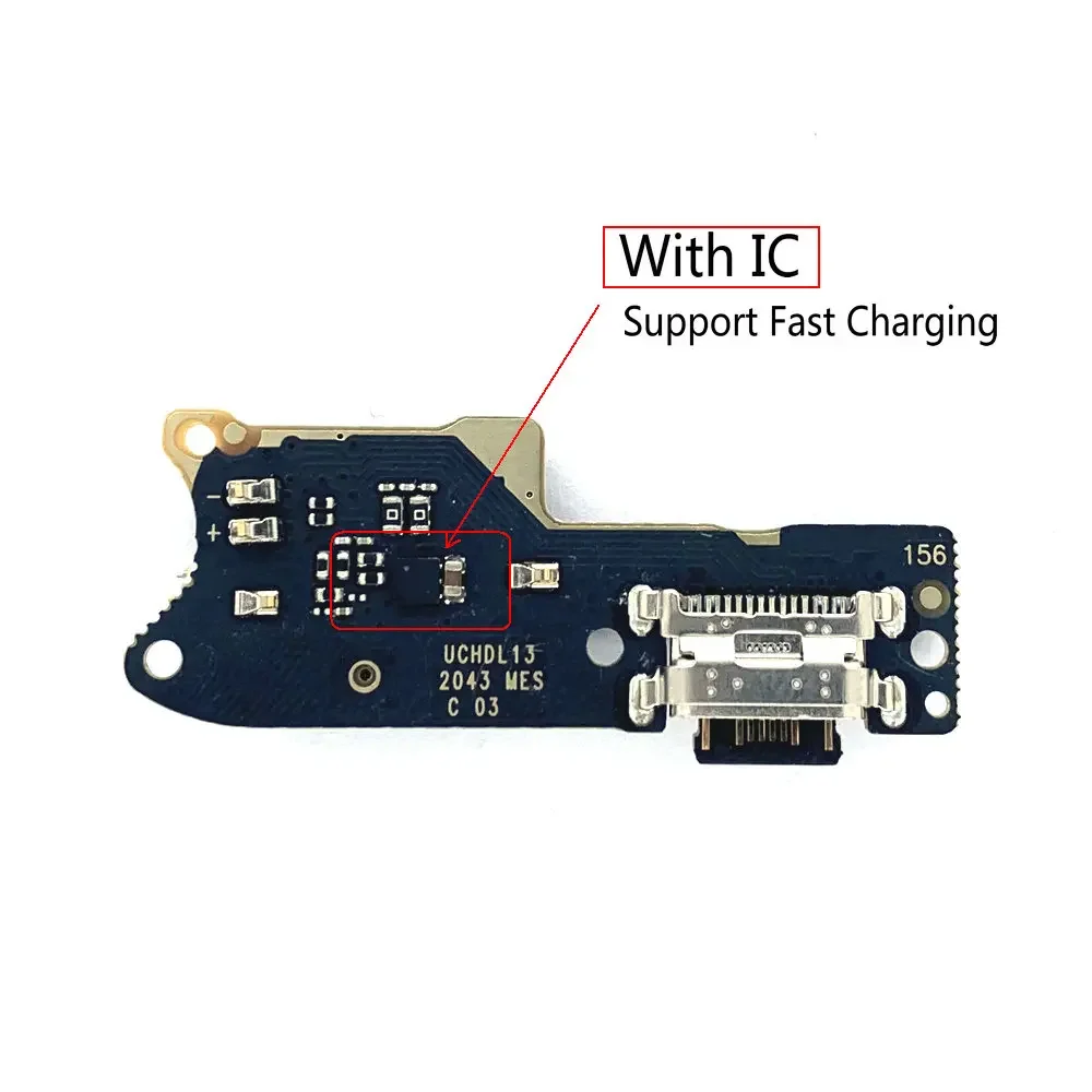 New USB Charging Port Mic Microphone Dock Connector Board Flex Cable For Redmi 9T