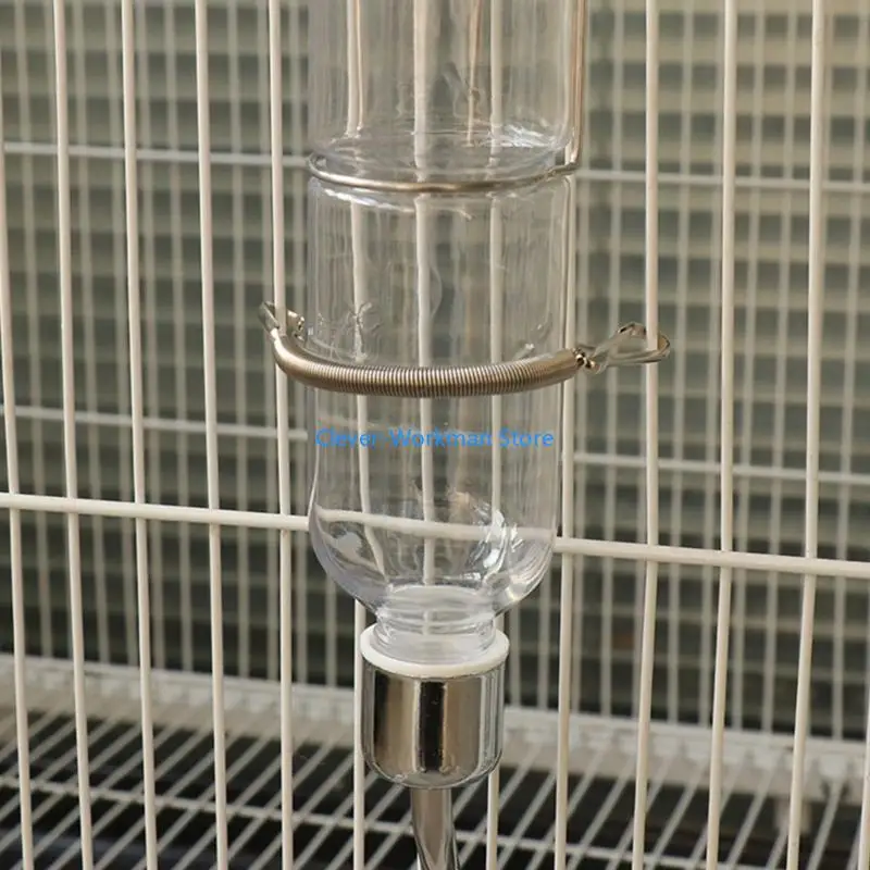 

24TD 5pcs Universals Pet Bottles Spring Replacement Water Bottles Spring Wire Cage for Pet Water Bottles In Wire Cages