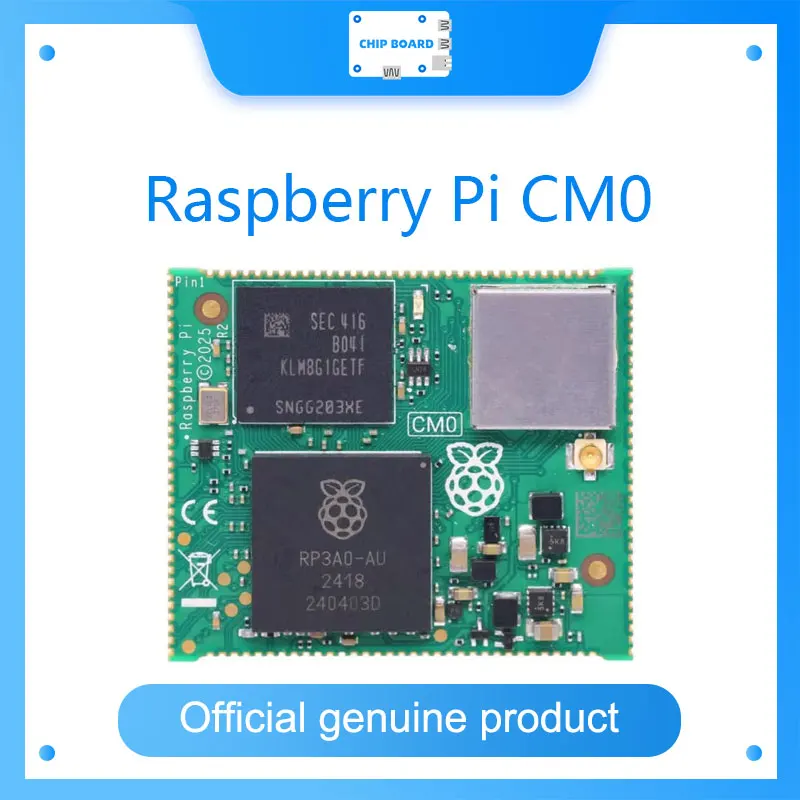 

Raspberry Pi CM0: Модуль Castellated RP3A0 SiP для встраиваемого дизайна