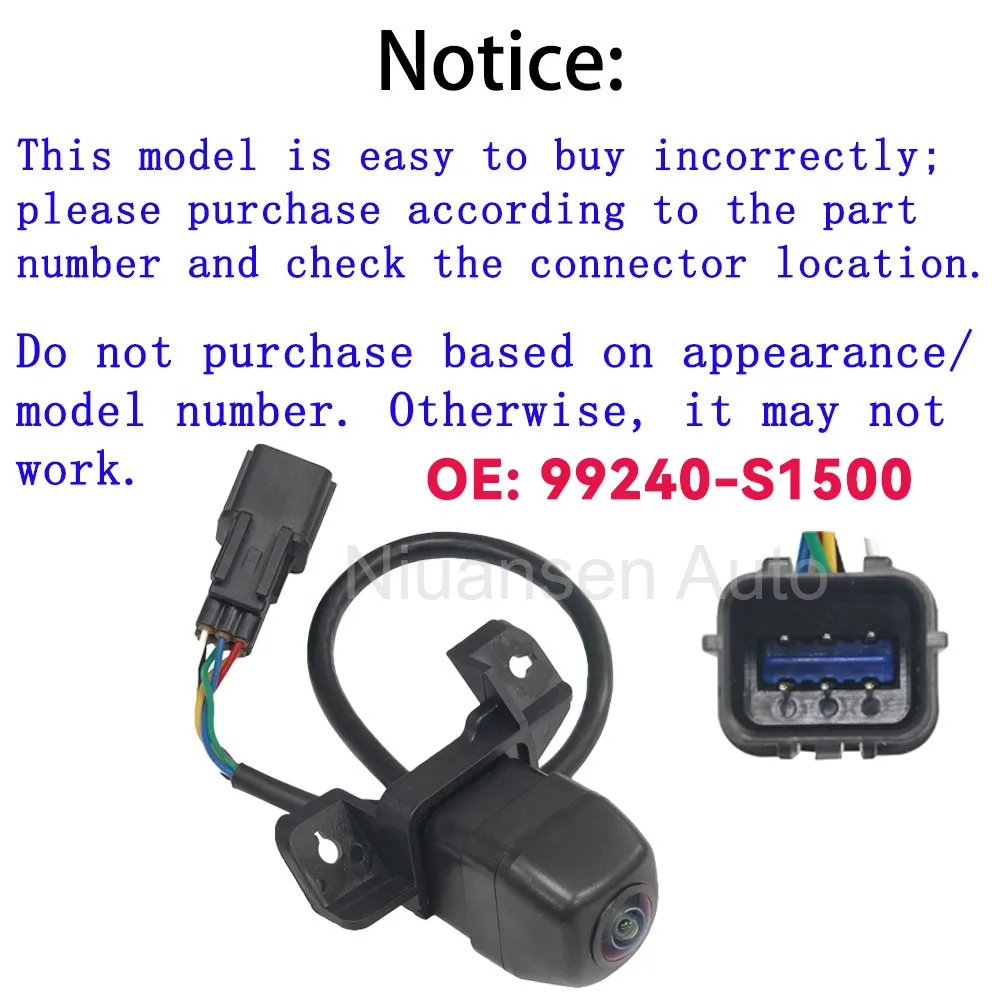 Car 99240-S1500 99240S1500 Car Rear View Backup Camera Reversing Parking Camera for Hyundai Santa Fe