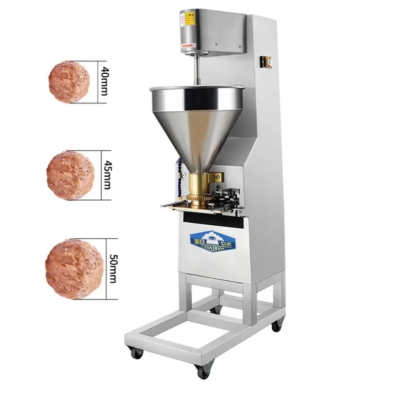 Commercial Fish Ball Machine Brewing Meatball Maker Stainless Steel Chicken Beef Ball Forming Equipment for Home Business Use