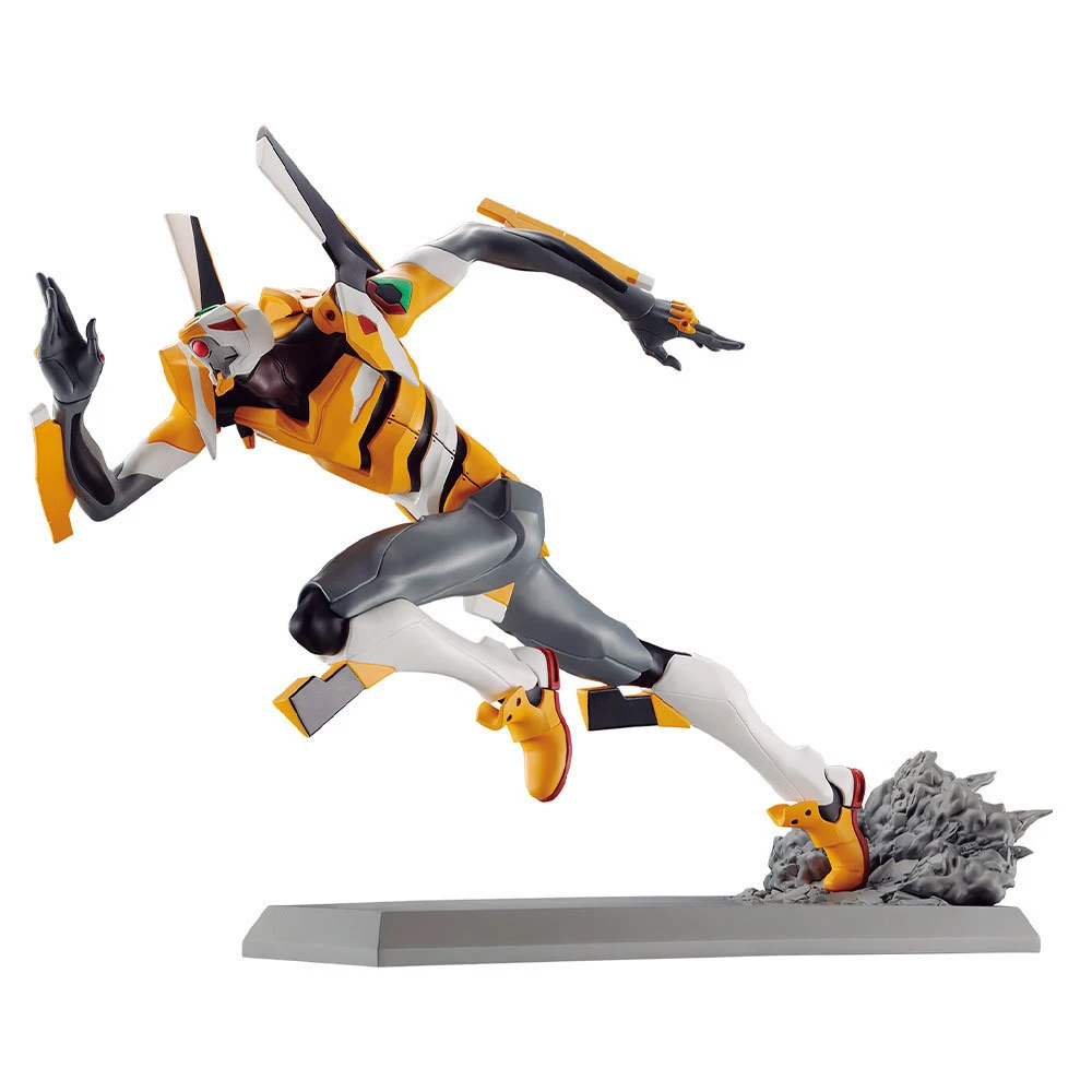 In Stock Banpresto Ichiban Kuji Evangelion ~Zenryoku Shissou! EVA-01 02 Eva00 Prototype Kai Original Anime Figure Model Toys