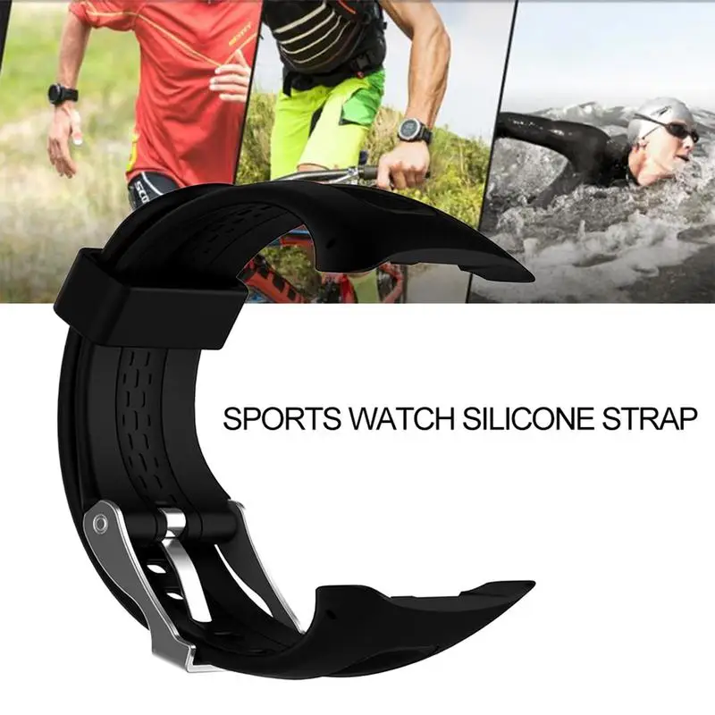 Breathable Watch Strap Silicone Sport Watchband Replacement Smart Accessories Belt Sport Watchband Comfortable Waterproof For