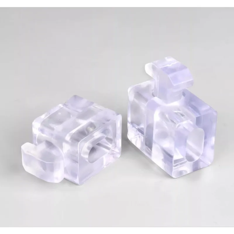

Standard/Industrial Aluminum Profile Accessories Transparent Particles 2020/ 3030/4040/4545 Plastic Block Furniture Accessories