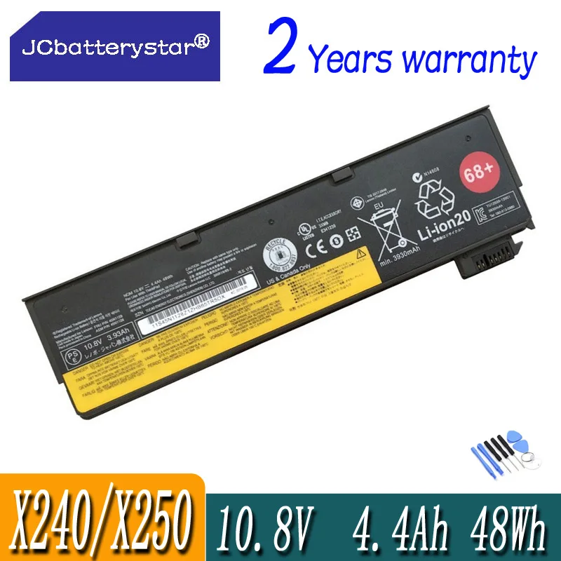 JC New Original Laptop Battery for Lenovo Thinkpad X270 X260 X240 X240S X250 T450 T470P T440S K2450 W550S 45N1136 45N1738 68+